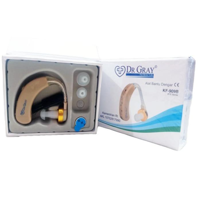 Jual {COD} alat bantu pendengaran hearing aid dr gray KF909B like ...
