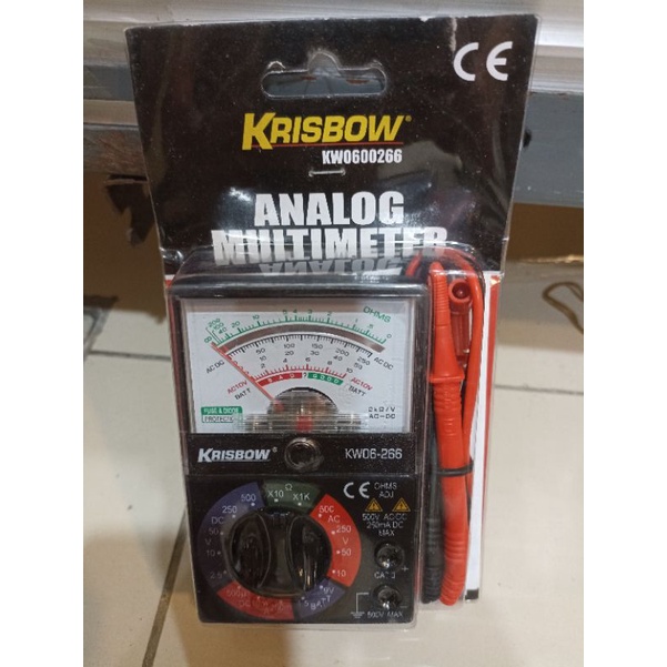 Jual Analog multimeter krisbow kw0600266 Shopee Indonesia