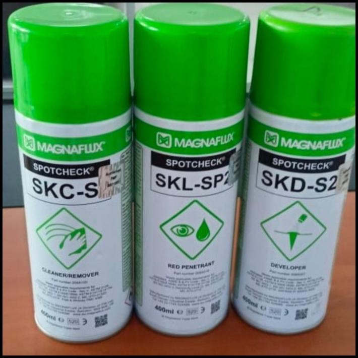 Jual Magnaflux Spotcheck Cleaner,Penetrant,Developer(1 Set ) | Shopee ...