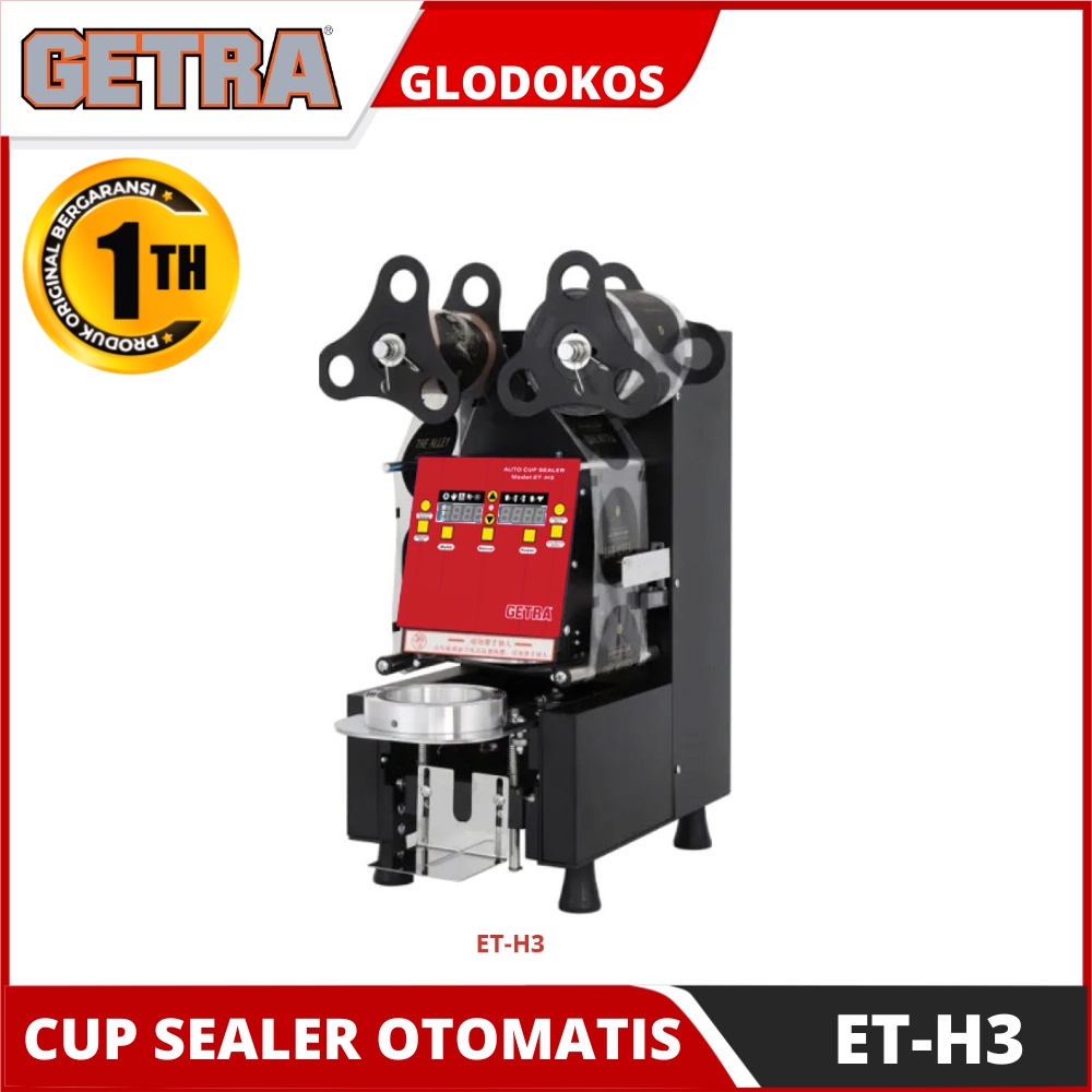 Jual Cup Sealer Otomatis Digital Counter Getra Et H Mesin Segel Gelas