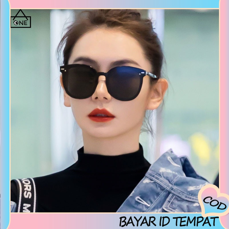 Jual COD Kacamata Matahari UV Melindungi Retro Cat Eye Unisex Hitam