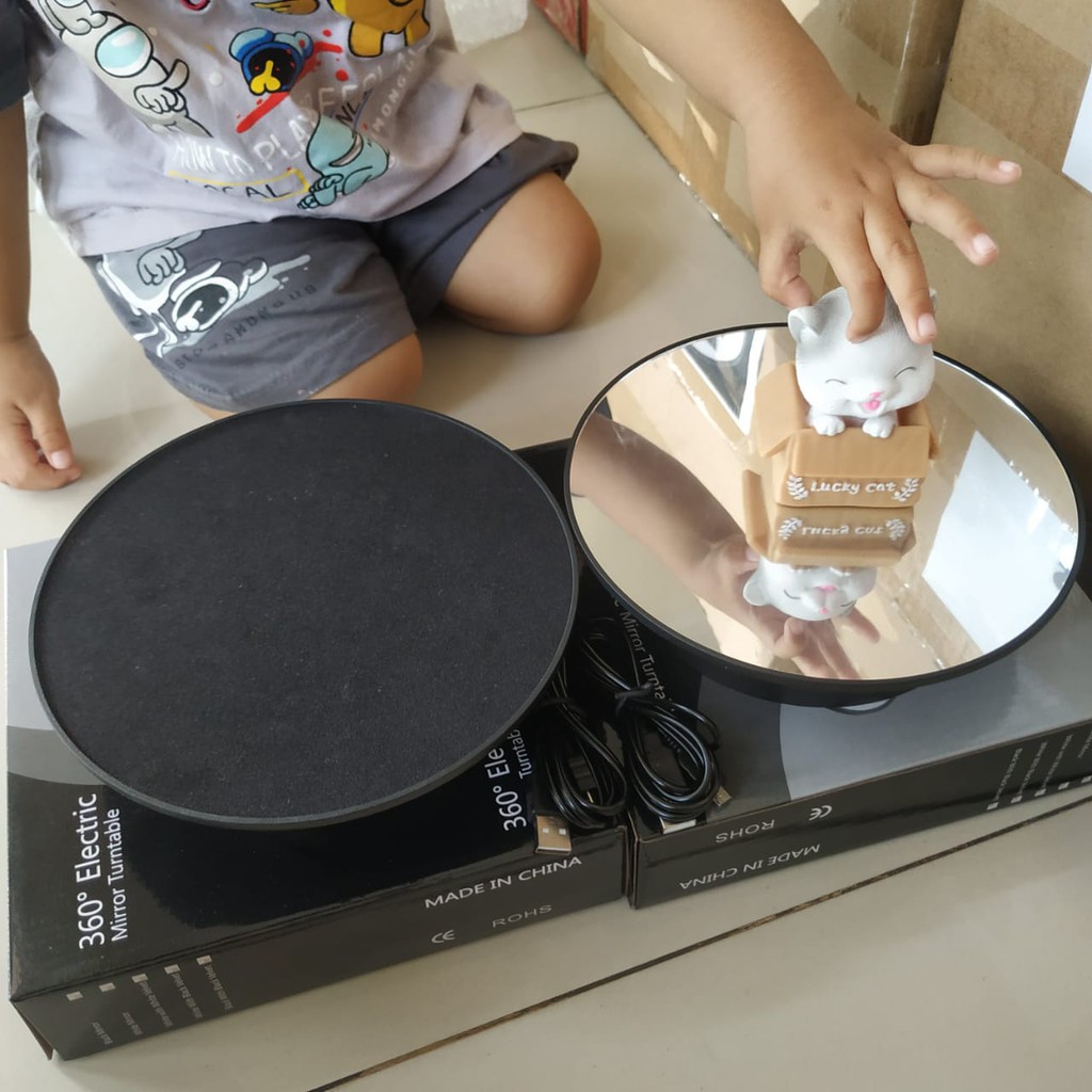 Jual Stand Display Putar / Tatakan Figure Rotating Display Perlengkapan ...