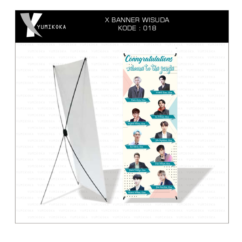 Jual X Banner Wisuda Shopee Indonesia