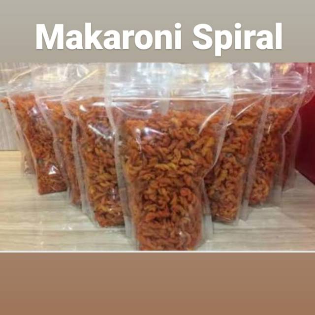 Jual Makaroni Makaroni Spiral Makaroni Renyah Makaroni Enak Box Plastik