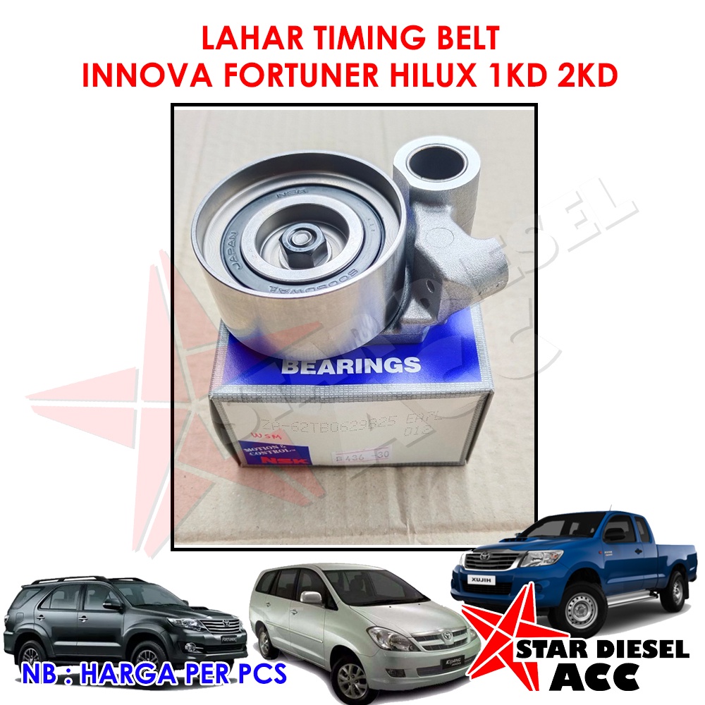 Jual LAHAR TIMING BELT INNOVA FORTUNER HILUX LAMA 1KD 2KD LAHAR