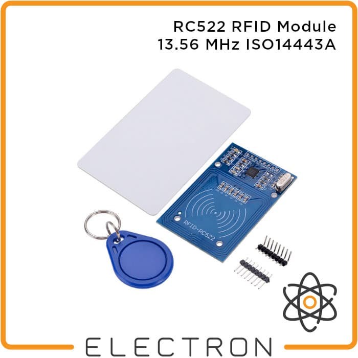 Jual RFID RC522 Arduino Reader Writer Module Kit SPI 13.56 MHz Mifare ...