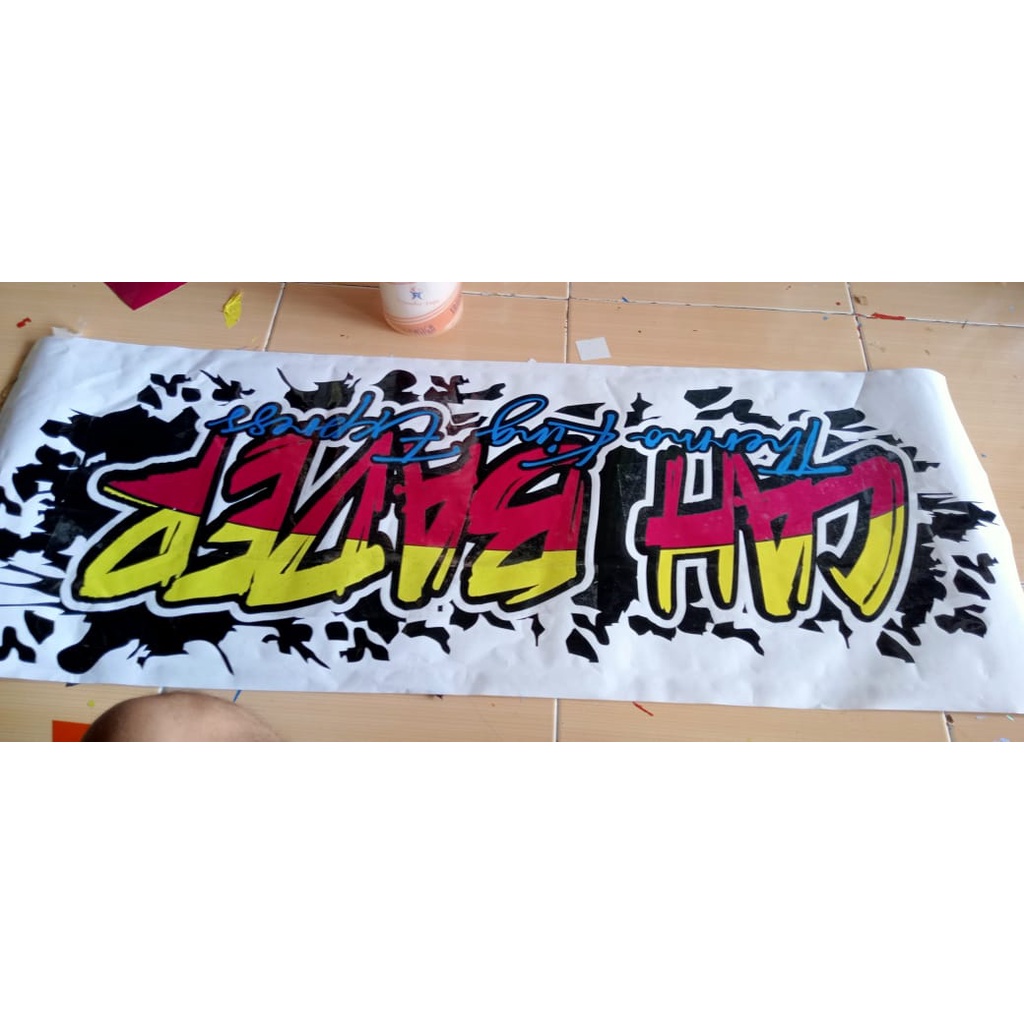 Jual Sticker Cutting Kabin Depan TRUCK (GIGA CANTER ELF RAGASA UMPLONG ...