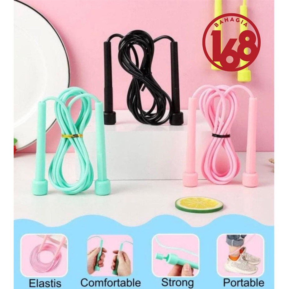 Jual Skipping Pvc Jump Rope Lompat Tali Speed Rope Wannafit | Shopee ...