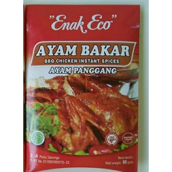 Jual Bumbu Ayam Bakar Enak Eco Shopee Indonesia