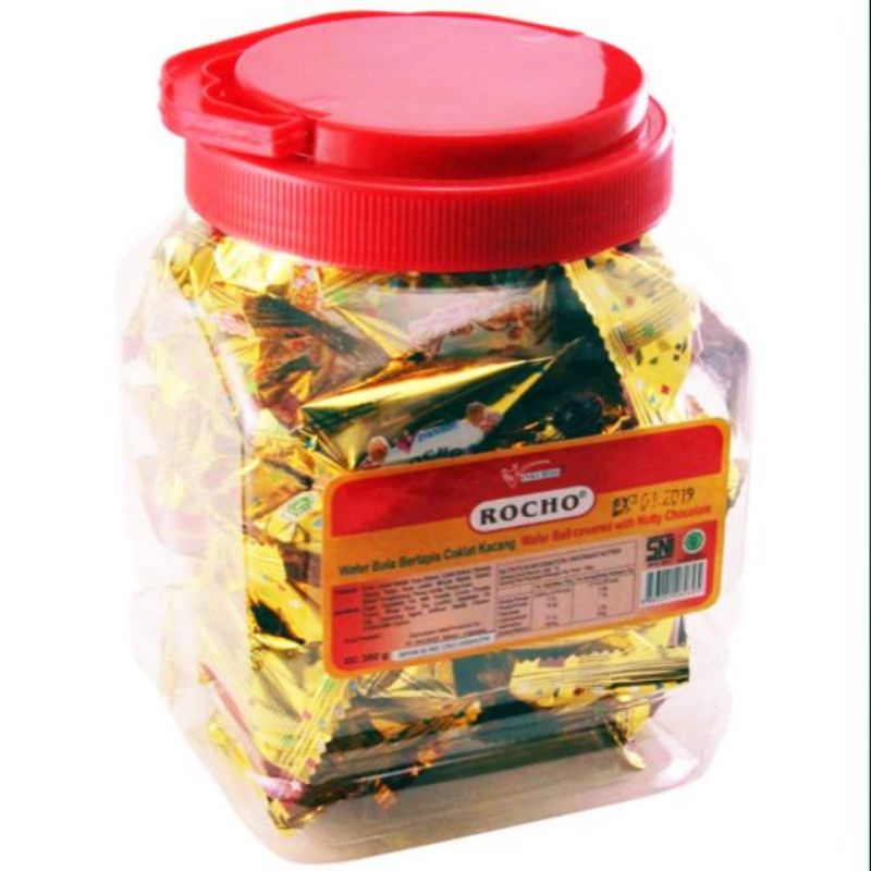 Jual ROCHO Wafer Bola Coklat Kacang 300gr | Shopee Indonesia