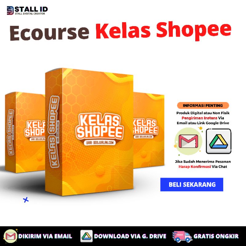 Jual Ecourse Kelas Shopee ( Belajar Jualan ) | Shopee Indonesia
