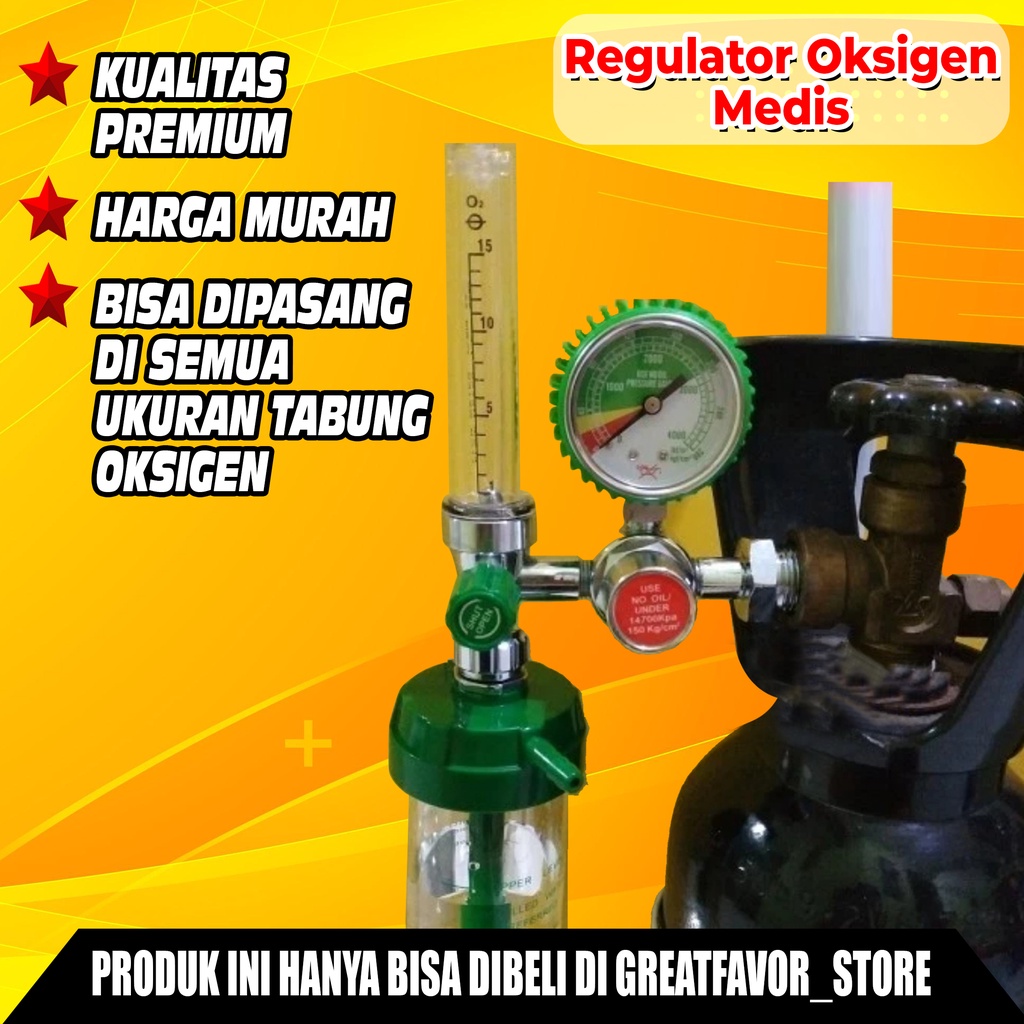 Jual Regulator Oksigen Medis Kualitas Premium Dan Murah Shopee Indonesia