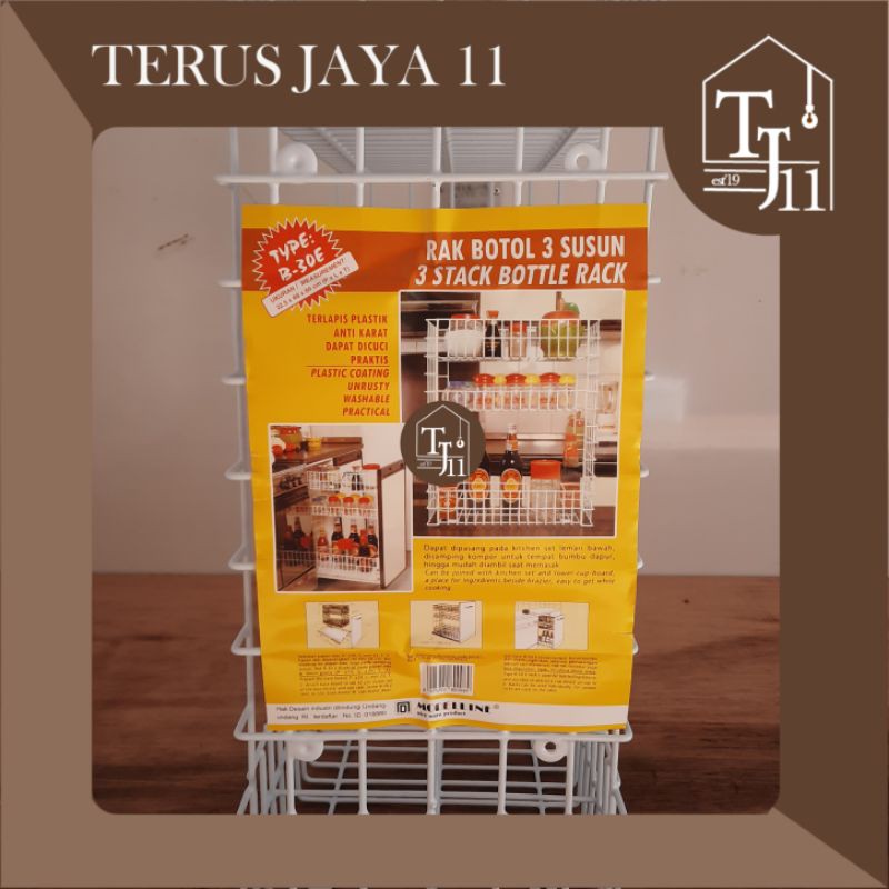 Jual Rak Piring 3 Susun merk MODELINE tipe B-30E | Shopee Indonesia