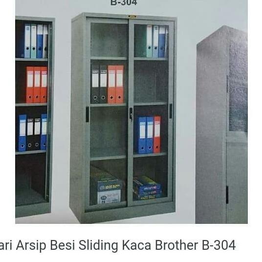 Jual Lemari Arsip Sliding Kaca Brother Shopee Indonesia