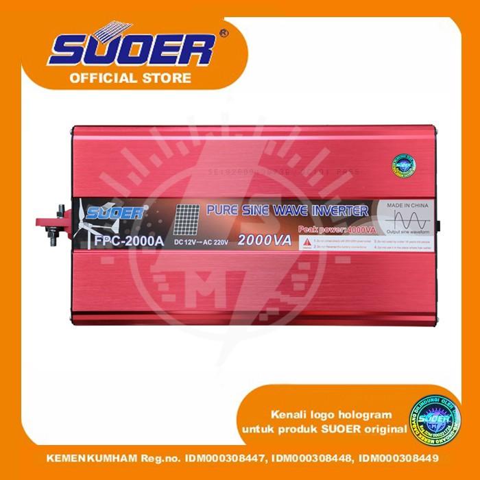 Jual Tenaga Surya Power Inverter Pure Sine Wave / Sinus Murni 2000 Watt ...