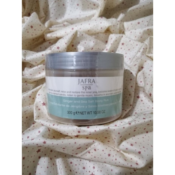 Jual Jafra Ginger & Sea Salt Body Rub Shopee Indonesia