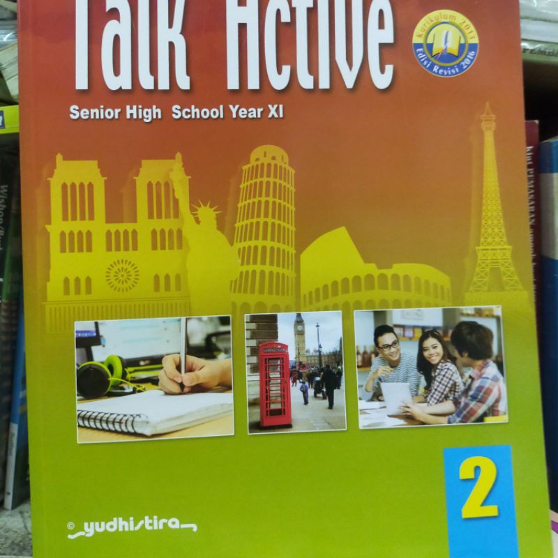 Jual TALK ACTIVE 2 SENIOR HIGH SCHOOL I YEAR XI | Shopee Indonesia