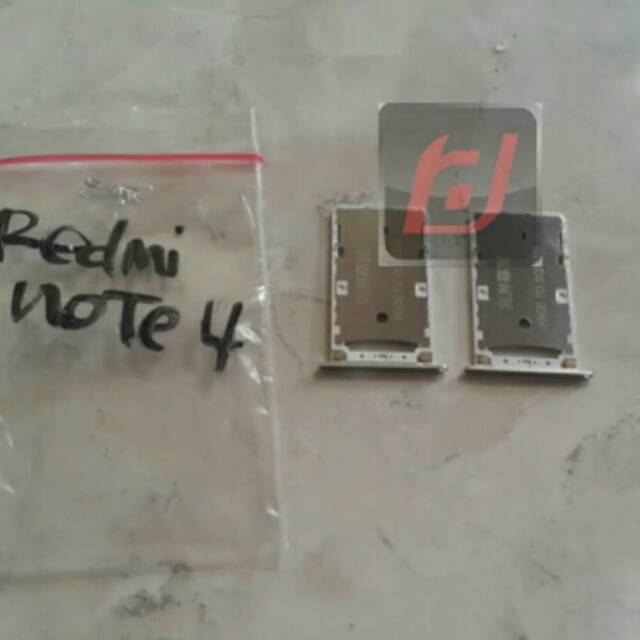 Jual sim tray sim lock tempat kartu sim Xiaomi Redmi note 4 | Shopee ...
