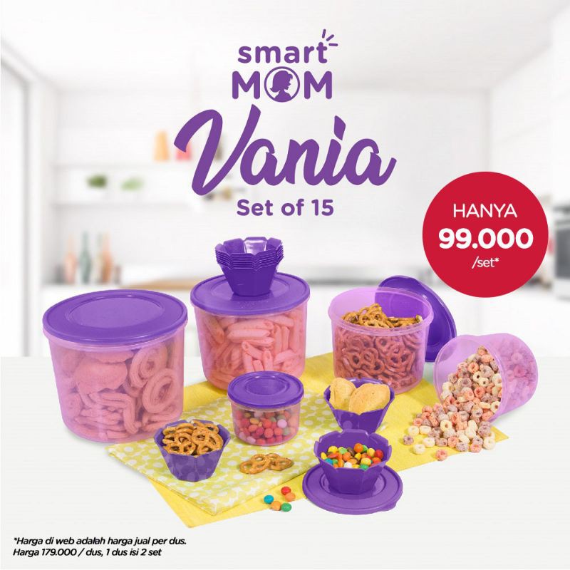 Jual Smart Mom Vania Set of 15 pcs | Shopee Indonesia