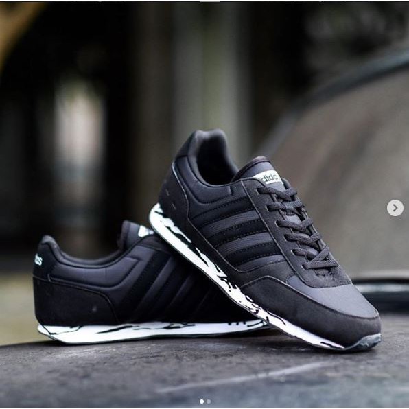 Adidas neo city 2025 racer full black