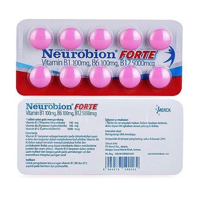 Jual Neurobion Forte Tablet Isi 10 Butir | Shopee Indonesia