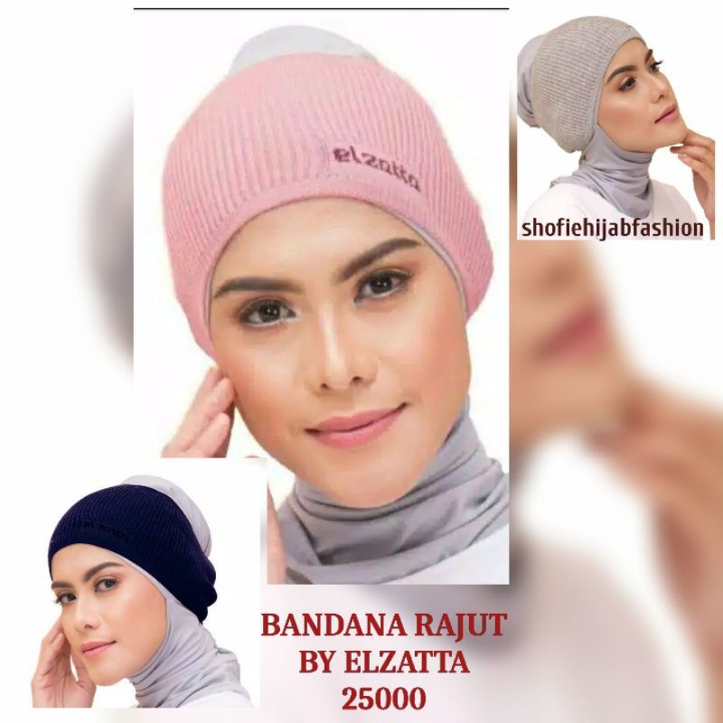 Jual Bandana rajut Elzatta | Shopee Indonesia