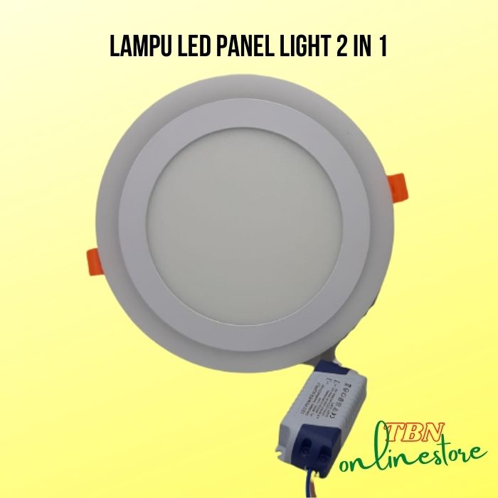 Jual Lampu Plafon Led Panel Light In Downlight Bulat Inbow Warna Watt Watt Shopee