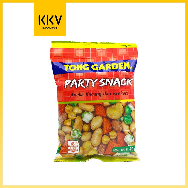 Jual KKV TONG GARDEN Party Snack Aneka Snack Kacang Rasa Campur 40g