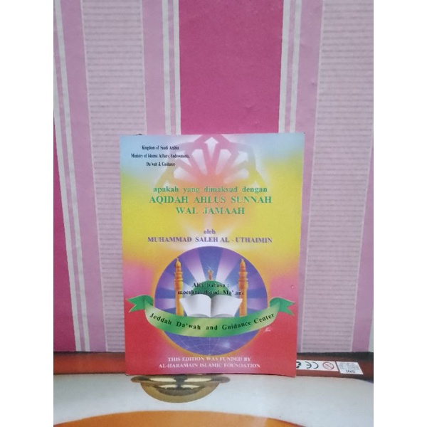 Jual BUKU ASLI - APAKAH YANG DIMAKSUD DENGAN AQIDAH AHLUS SUNNAH WAL ...