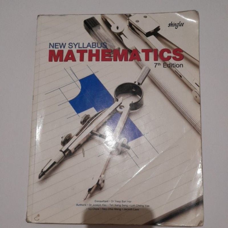 Jual new syllabus mathematics 1 textbook 7th edition shopee indonesia
