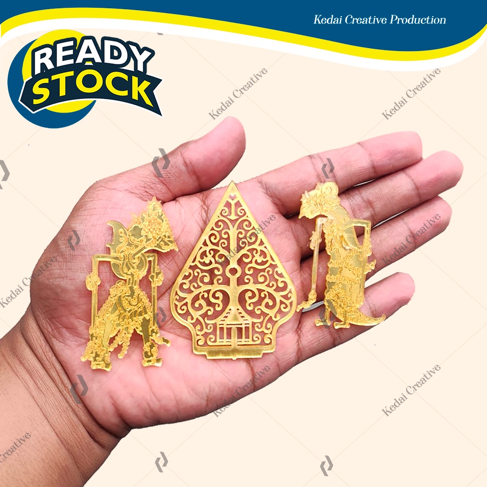 Jual Kedai Creative Paket Wayang Gunungan Rama Shinta Akrilik Mirror ...
