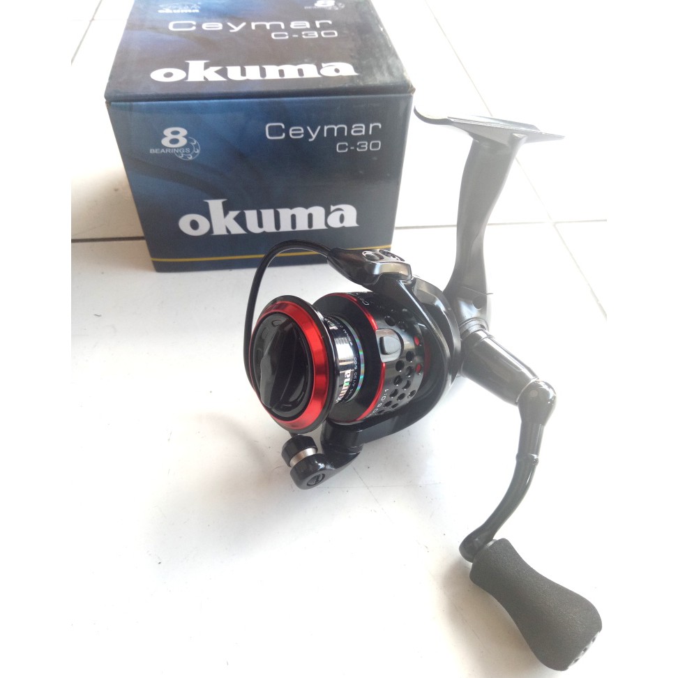 Jual REEL OKUMA CEYMAR C30 8 BALL BEARING | Shopee Indonesia