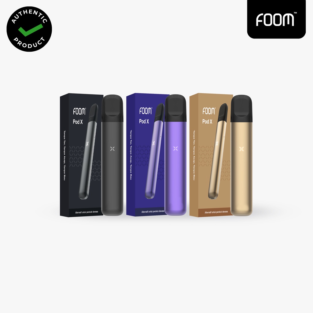 Jual Foom X Pod Kit Mah Authentic By Foom Lab Shopee Indonesia