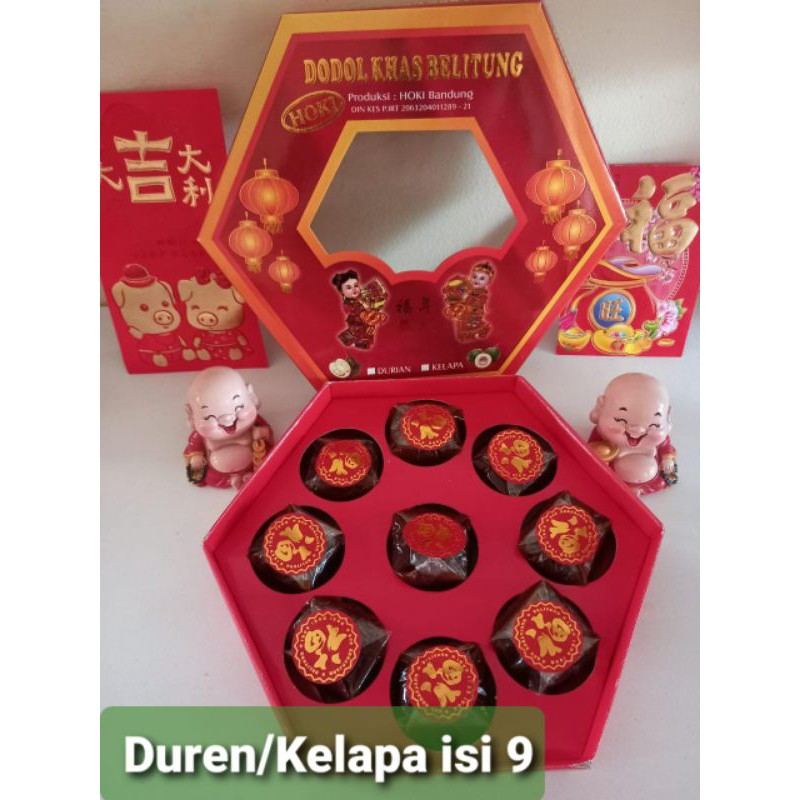 Jual Dodol Imlek Mini / Kue Keranjang Mini Khas Belitung Rasa Duren ...