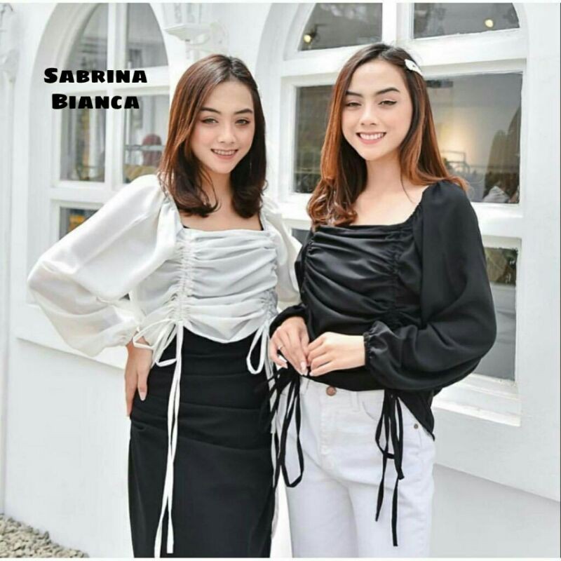 Jual Ms Sabri Bianca SABRINA OFFSHOULDER | Shopee Indonesia
