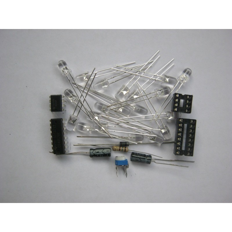 Jual DIY PCB dan Komponen Running Led Berputar SL10/20A Led Superbright ...