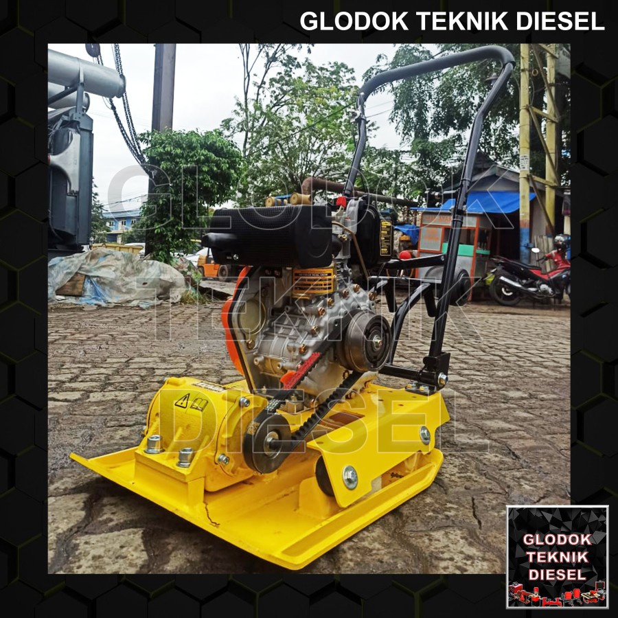 Jual STAMPER KODOK DIESEL SOLAR TIGON / PLATE COMPACTOR TG-C80 + ENGINE ...