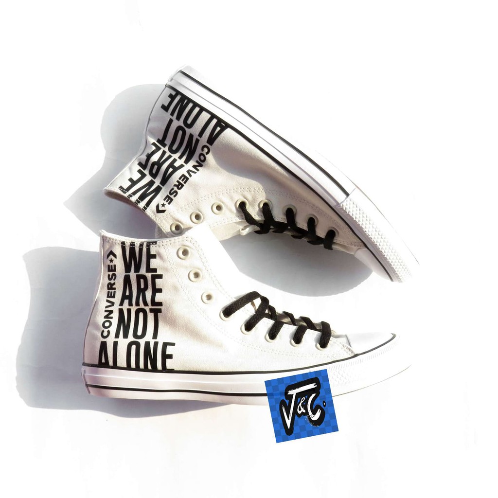 Converse we are not alone 2025 white