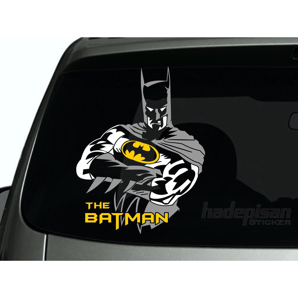 Jual Stiker Cutting Sticker Kaca Mobil THE BATMAN | Shopee Indonesia