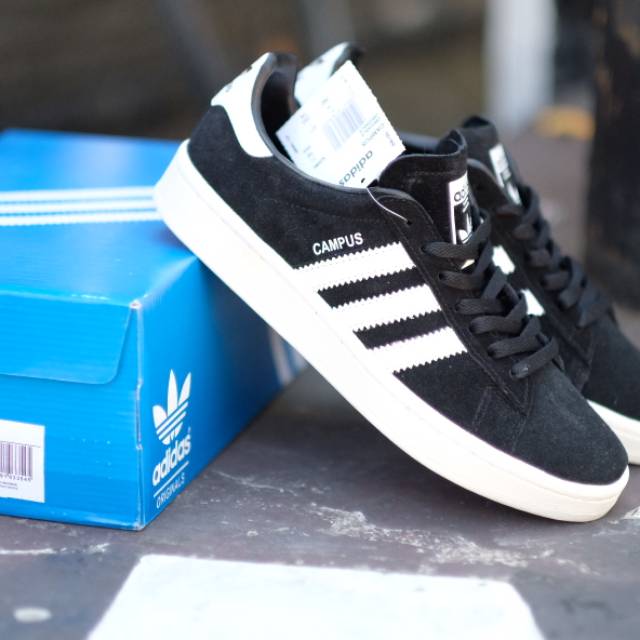 ADIDAS CAMPUS ORIGINAL BNIB BZ0084 BLACK WHITE