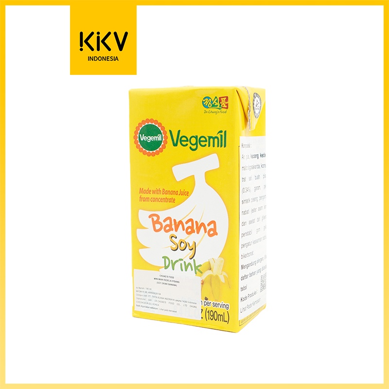 Jual KKV Chung's Food Soy Milk Banana 190ml Shopee Indonesia