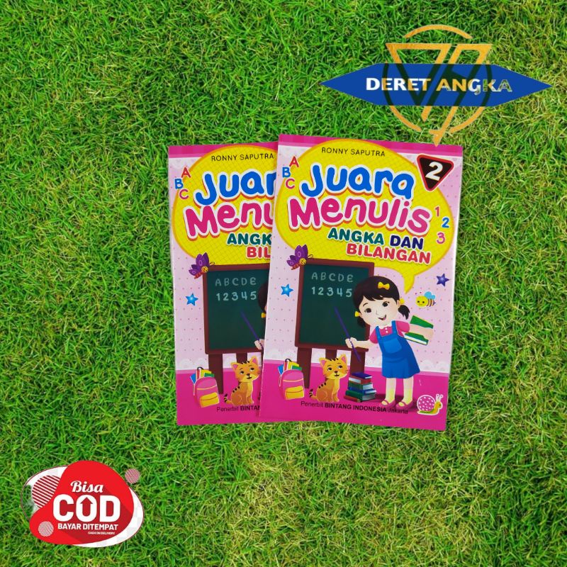 Jual Buku Juara Menulis Angka Dan Bilangan Untuk Tk/paud | Shopee Indonesia