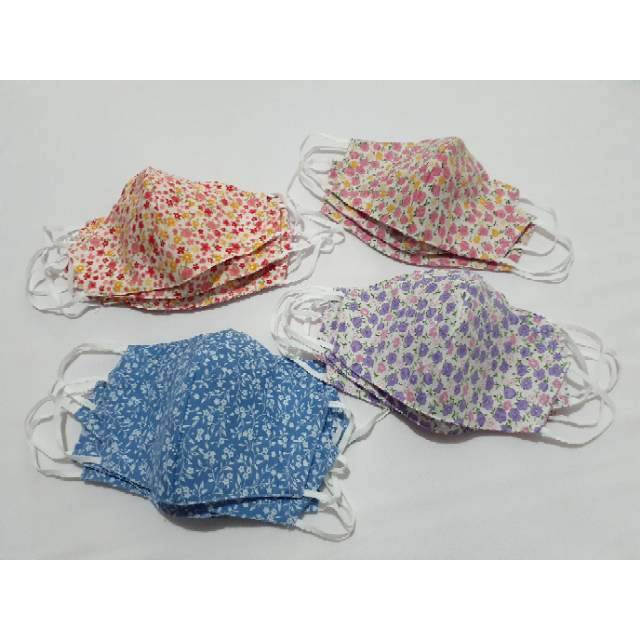 Jual Masker kain 2 lapis bisa isi tissue bulak balik | Shopee Indonesia