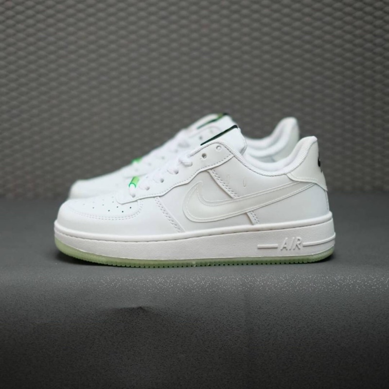 Nike air force 1 cheap white glow in the dark