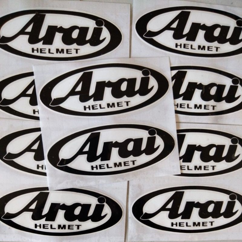 Jual stiker logo helm arai 1pcs | Shopee Indonesia