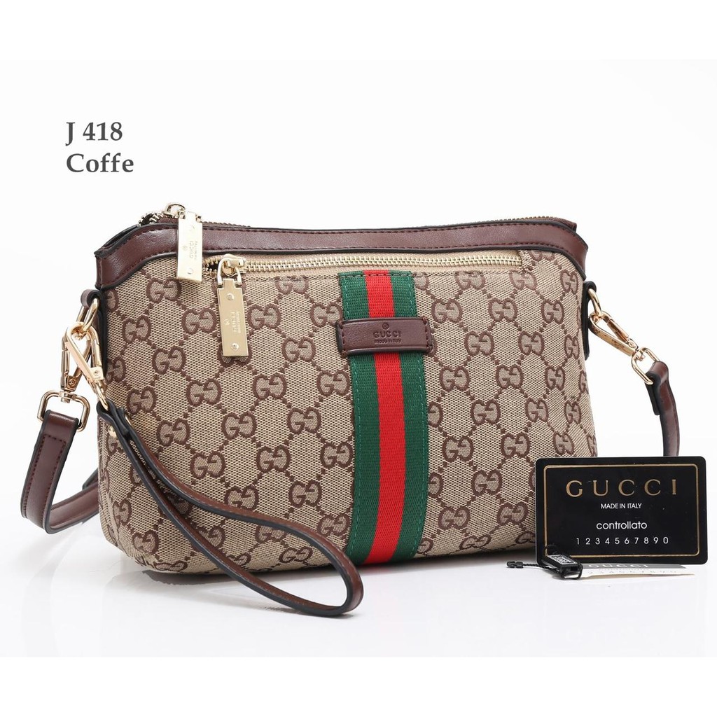 Tas GUCCI EASY B370 VBN 22 tas batam impor ransel selempang fashion branded  grosir