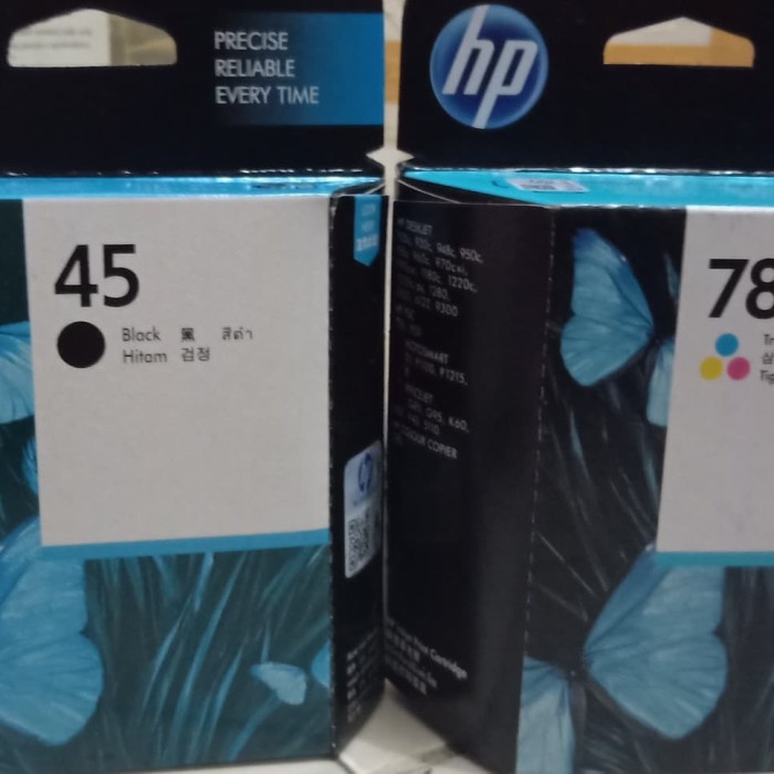 Jual PAKET TINTA HP 45 & HP 78 ORIGINAL | Shopee Indonesia