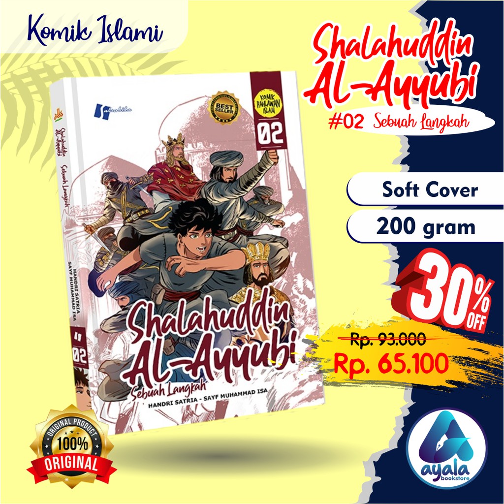 Jual Shalahuddin Al Ayyubi #2 - Komik Islami - Komik Pahlawan Islam ...