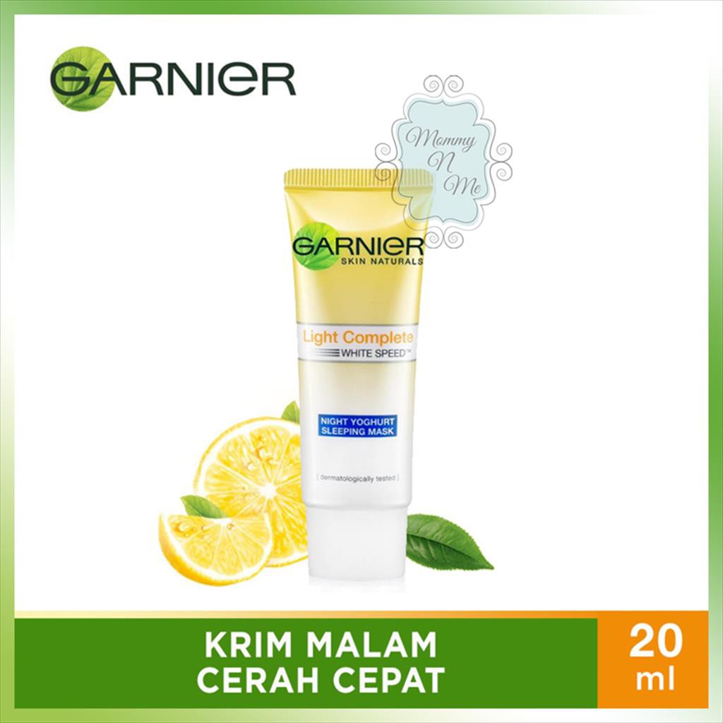 Jual GARNIER LIGHT COMPLETE NIGHT YOGHURT SLEEPING MASK 20ml | Shopee ...