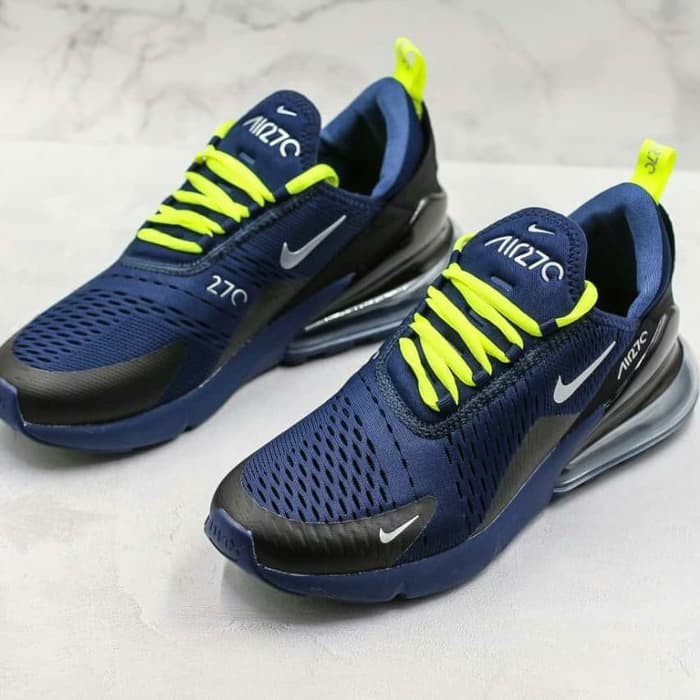 Jual SEPATU NIKE AIR MAX AIRMAX 270 NAVY BLUE VOID VOLT PREMIUM